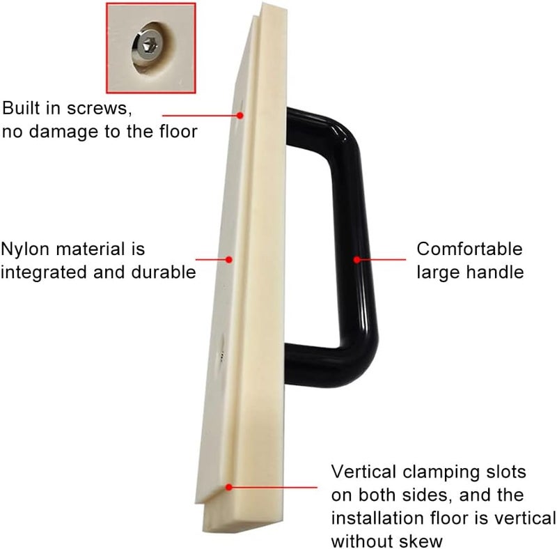 NOWHYX Tapping Block, Durable Flooring Tapping Block with Handle, Practical Vinyl Floor Installation Tool for Installing Laminate, Hardwood, LVP, LVT or Engineered Wood(SIZE:30cm/11.81in) - Image 3